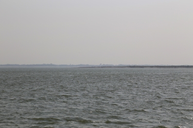 Meeting point of the Jamuna and Padma Rivers